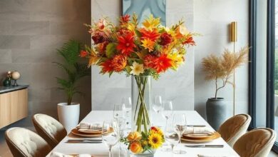 Transform Your Dining Space: Stunning Seasonal Table Centerpieces Ideas