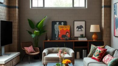 Bold Harmony: Crafting Eclectic Home Decor with Vibrant Colors & Patterns