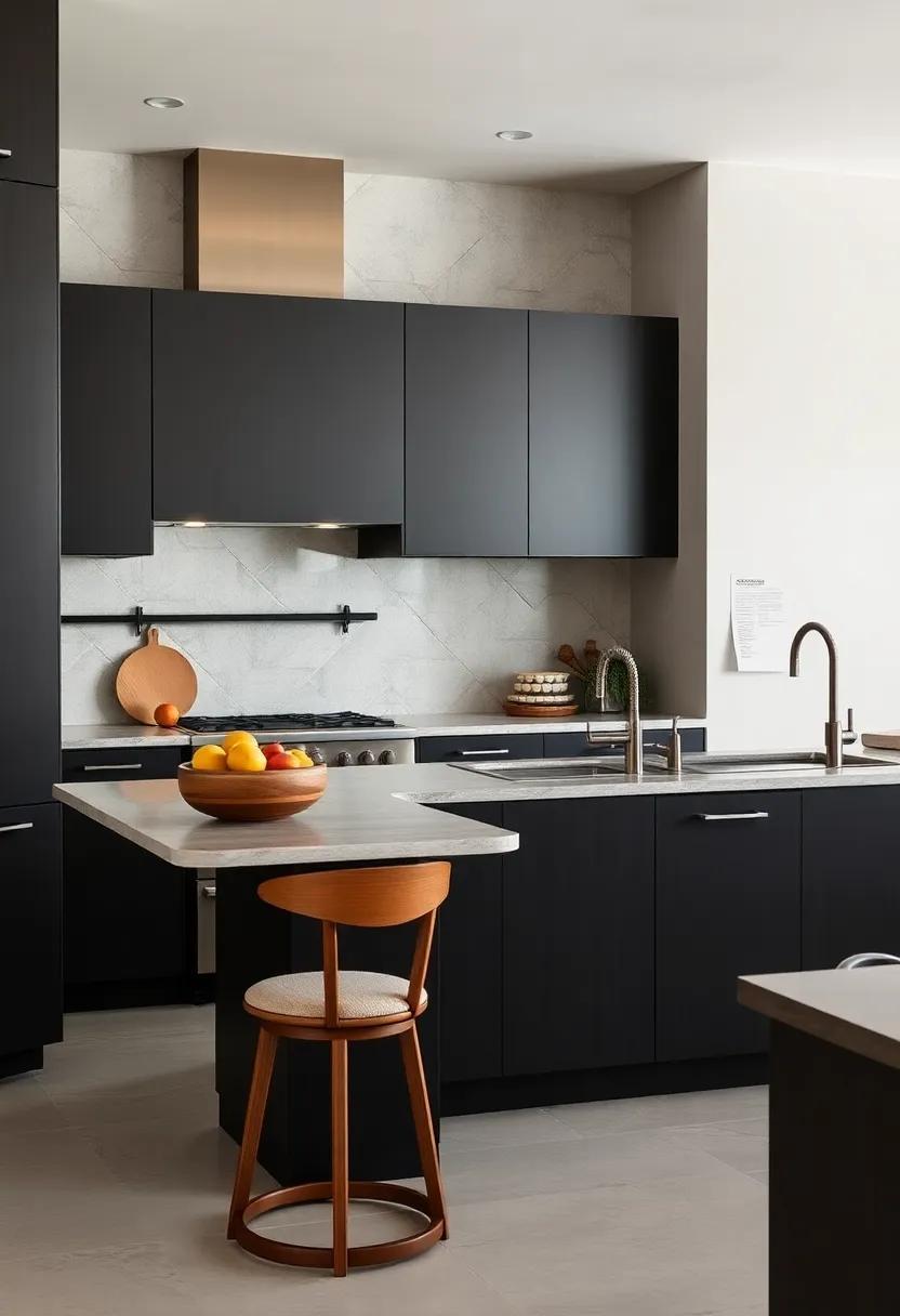 Sleek and Stylish: Exploring the Allure of Dark Kitchen Cabinets