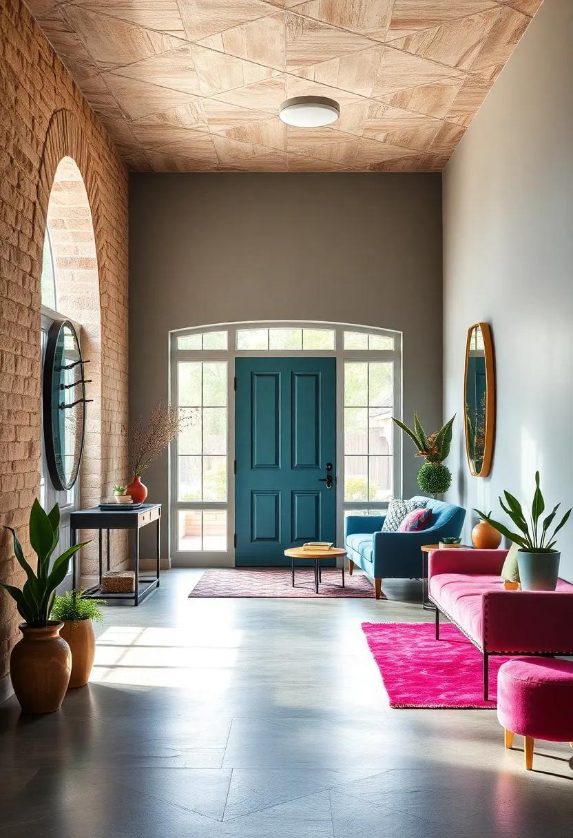 Making a Statement: Bold Color Accents to Transform Your Entryway