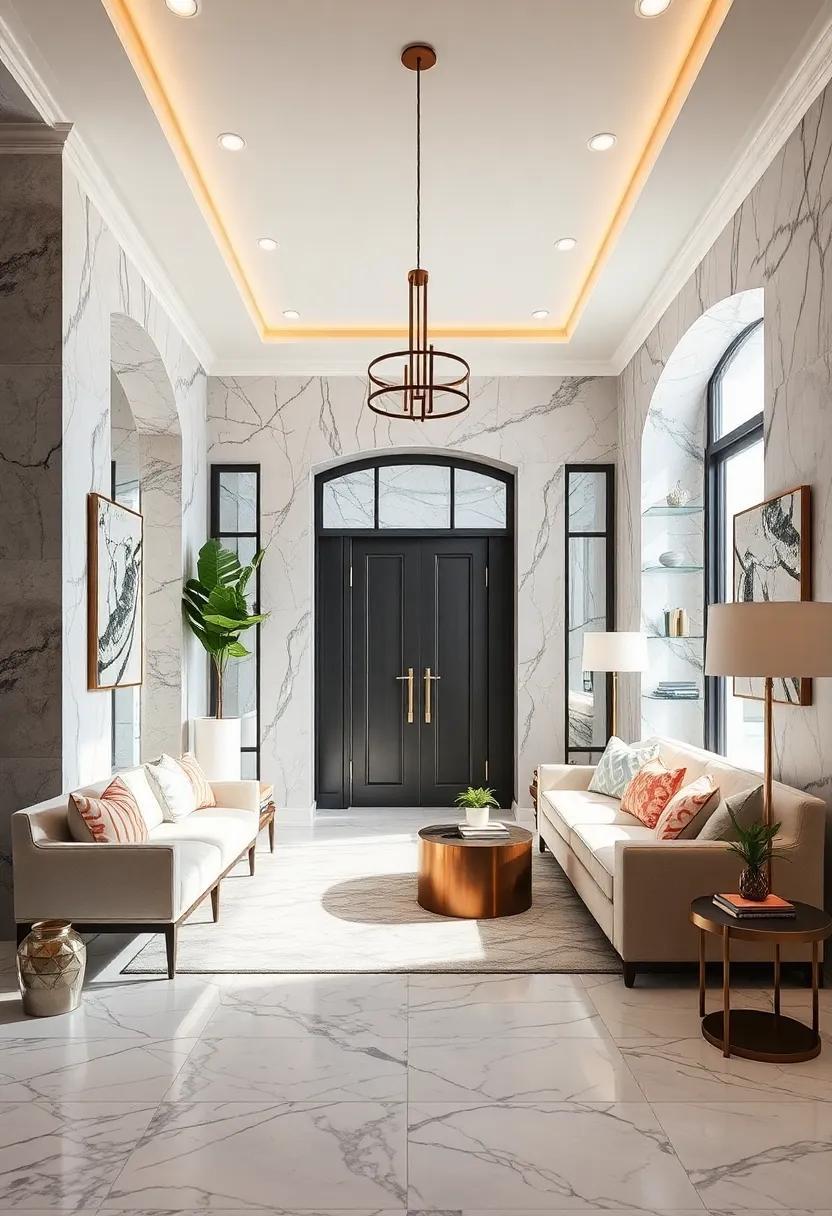 Elevate Your Home: Marble Touches That Define Elegant Entryways