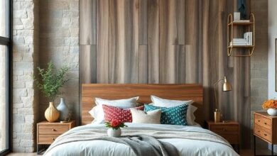 Rustic Elegance: Crafting a Barnwood-Style Bedroom with Handcrafted Furniture