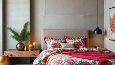 Bold & Beautiful: Embracing Maximalist Bedrooms with Patterned Bedding