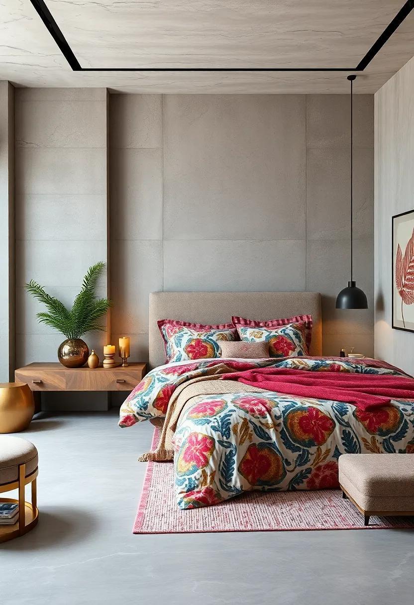 Bold & Beautiful: Embracing Maximalist Bedrooms with Patterned Bedding