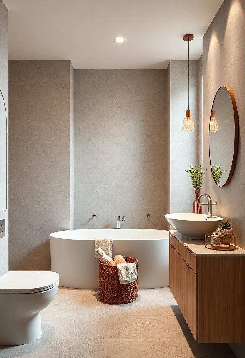 Bins Integrated With Hooks Or Clips To Maximize Utility In Compact Bathroom Settings