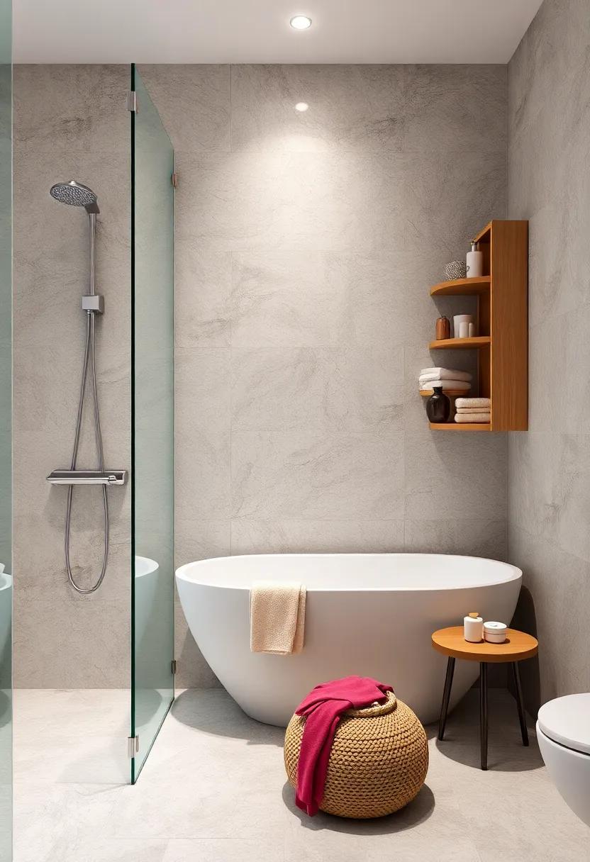 Sleek Shower Corner Bins Designed To Keep Shampoo, Conditioner, And Soaps Neatly Stored