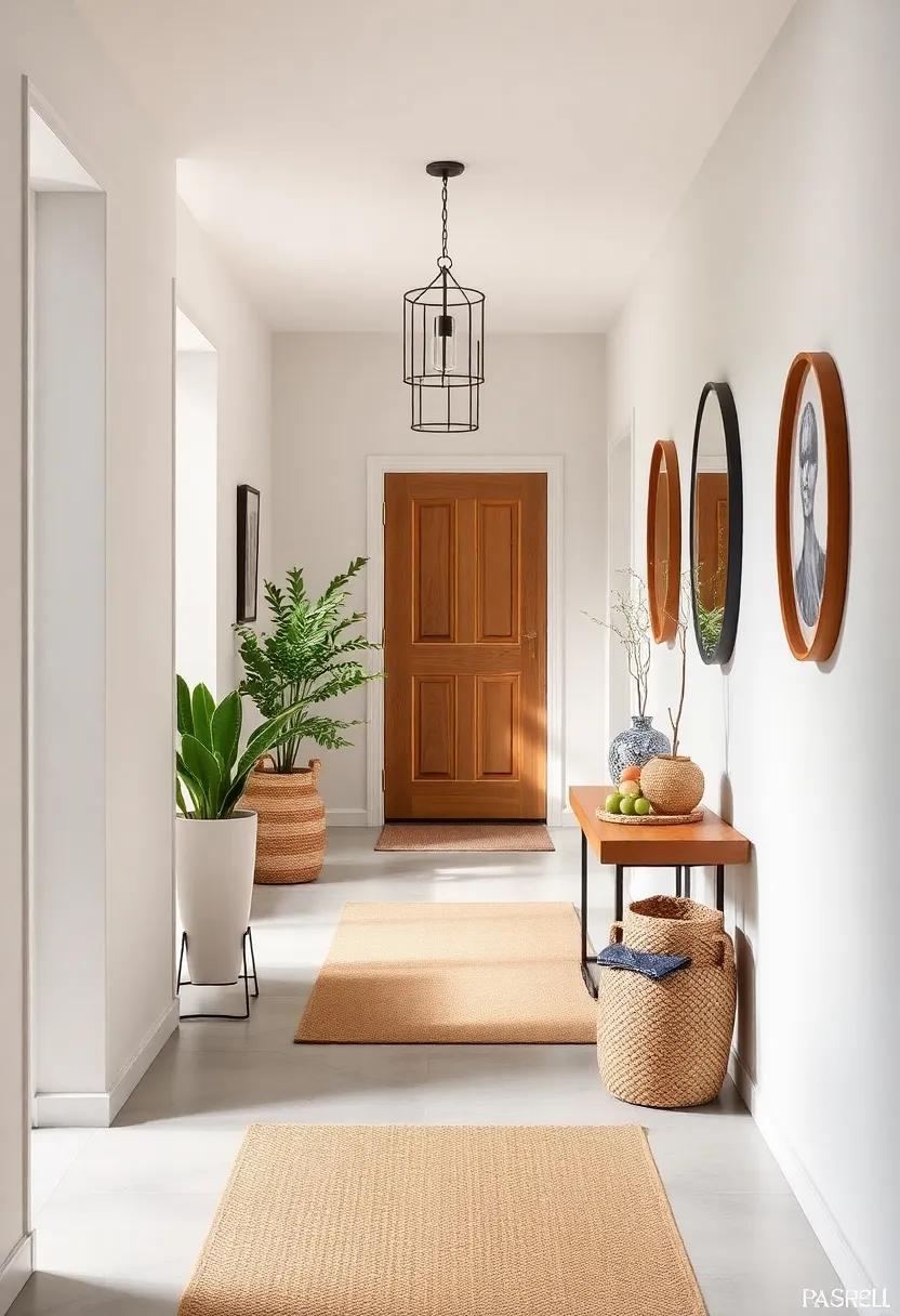 Boho Basket Storage Solutions Combining Practicality with Natural Aesthetic for Entry Organization