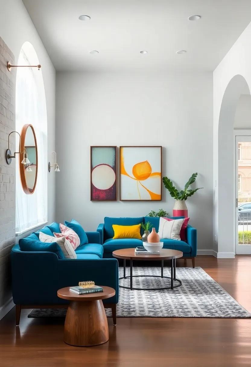 Bold Color Blocking Techniques on Entryway Furniture to Inspire a Unique Visual Impact