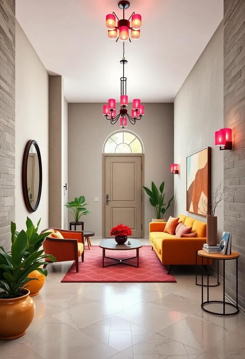 Colorful Light Fixtures That Enhance the Vibrancy of Your Entryway Design
