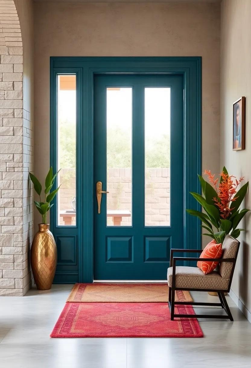 Dynamic Door Paint Choices That Create an Inviting Yet Dramatic First Impression