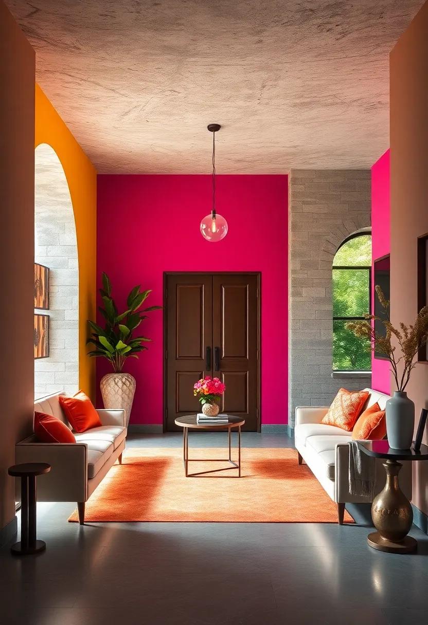 Vibrant Color Palettes That Immediately Draw Attention and Set the Tone for Your Entryway