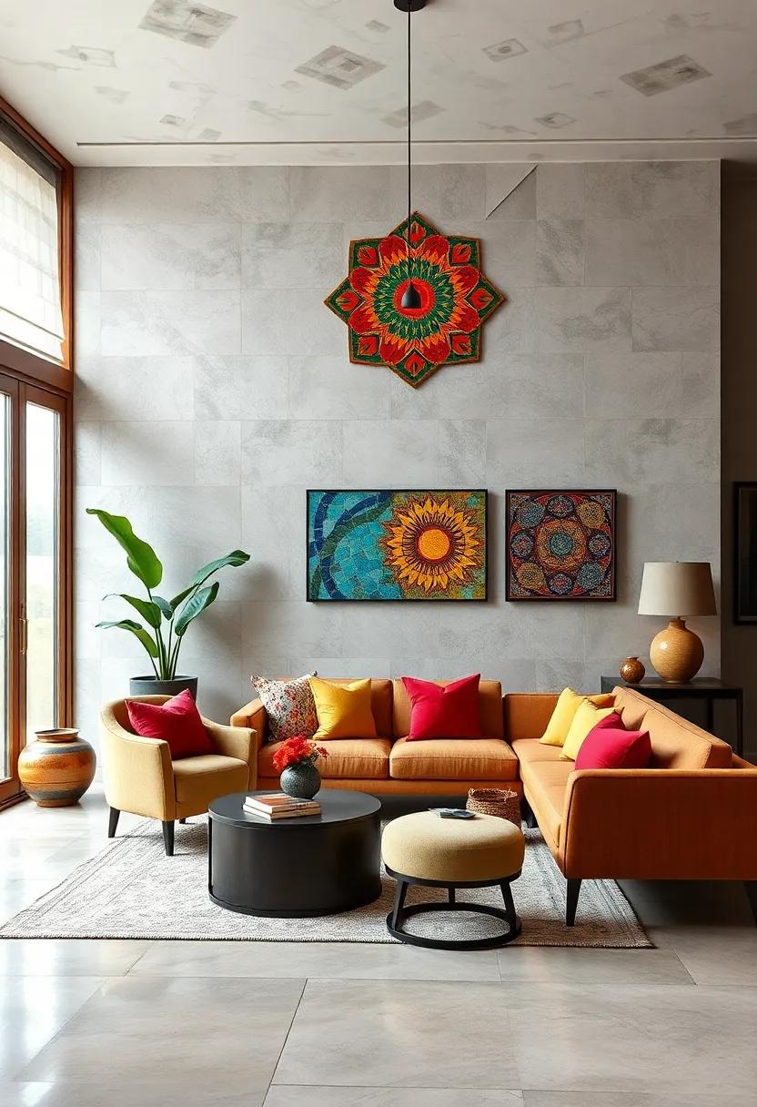 Mosaic and Tile Inspirations Capturing the Essence of Diverse Cultures in Color-Rich Wall Displays