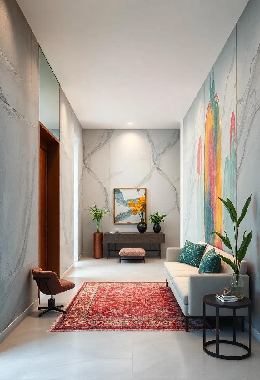 Custom Murals on Mirrored Walls Blending Artistic Expression with Reflective Surfaces