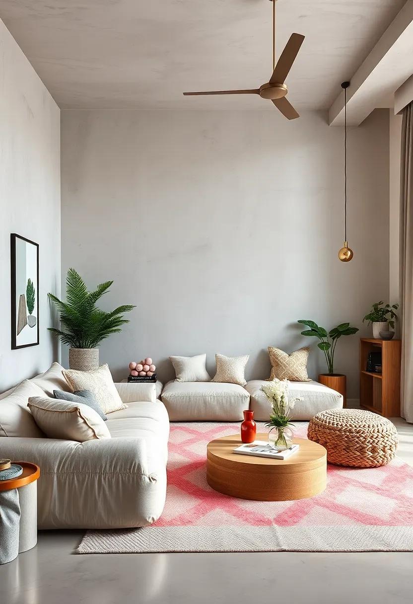 Subtle Metallic Accents Providing A Touch Of Shine Without Feeling Overpowering In A Neutral Space