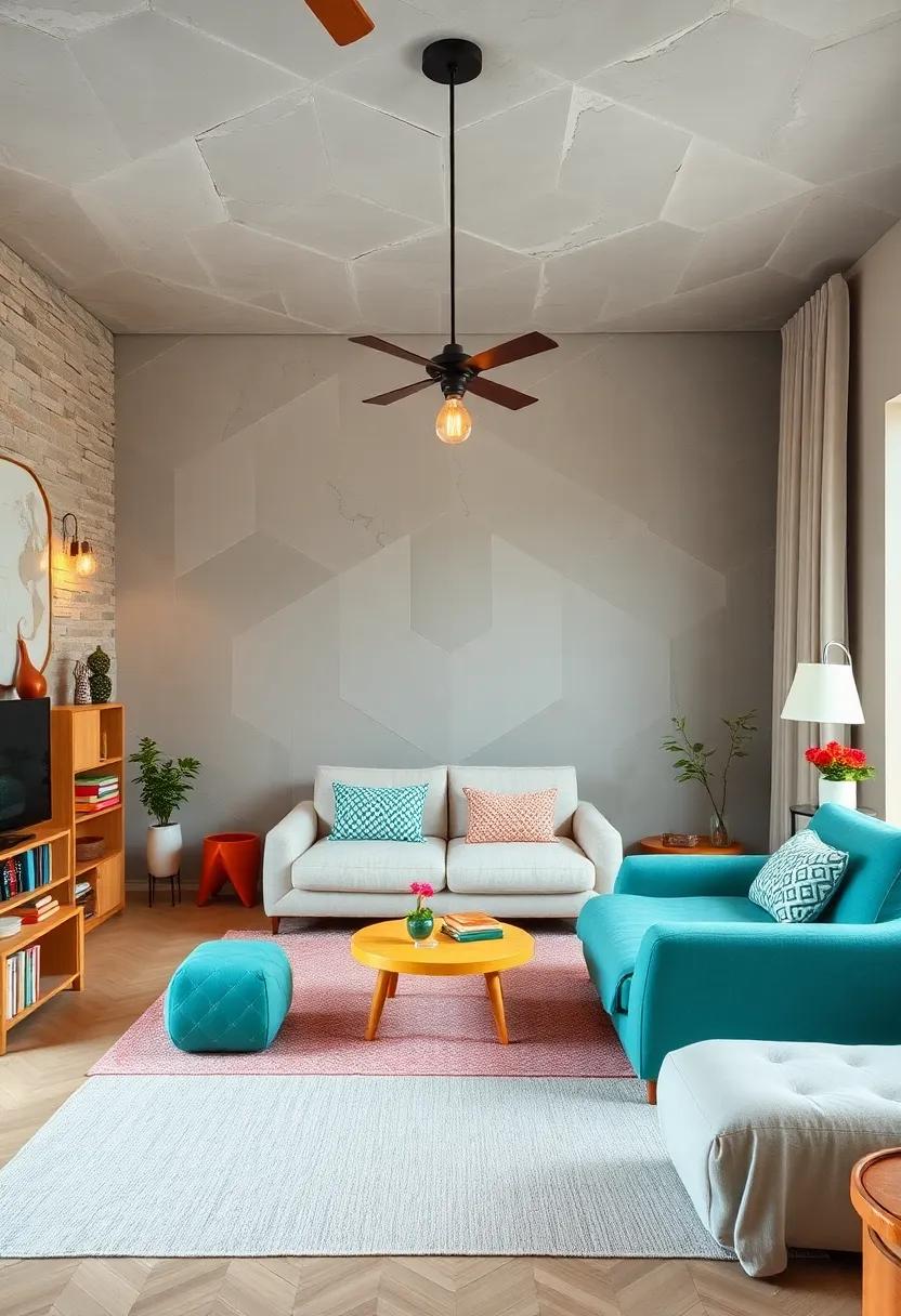 Vintage-Inspired Lighting Fixtures That Enhance The Room's Warmth And Support An Inviting Playful Mood