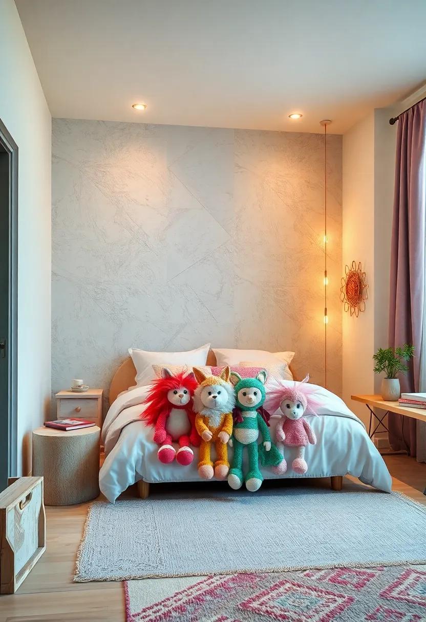 Magical Forest Canopy Created with Sheer Drapery and Twisting Vines to Frame a Reading Nook or Play Space