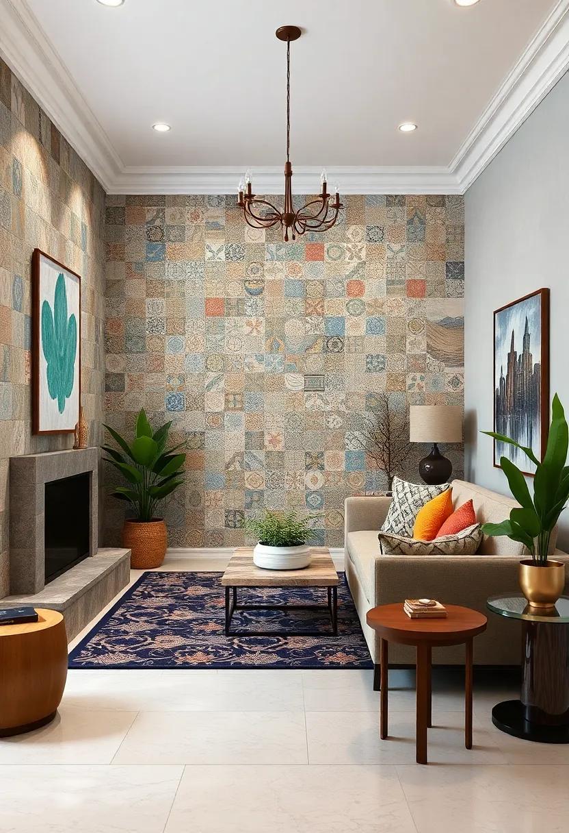 Crafting a Bohemian Vibe Using Mixed Textures and Ethnic-Inspired Fabrics in Warm Earth Tones