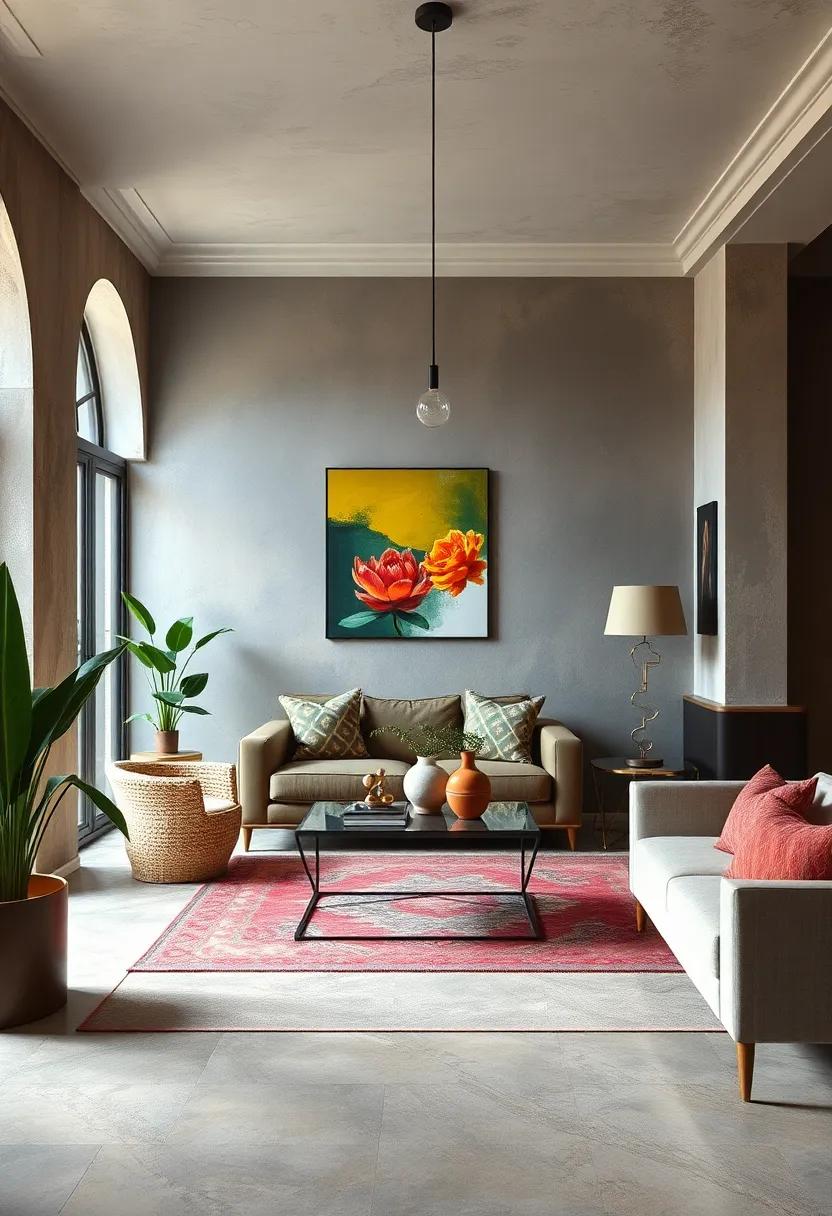 Introducing Vintage Patterns Alongside Sleek Minimalism to Balance Old-World Charm and Modern Cool