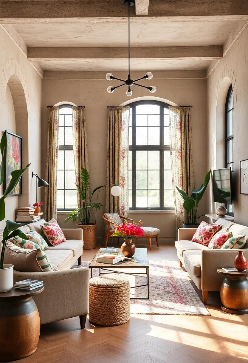 Orchestrating Romantic Florals and Gingham Plaids To Evoke Nostalgia and Timeless Comfort