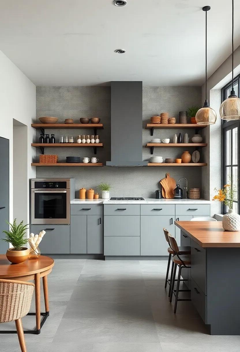 Unifying Copper Accents and Open Pipe Shelving to Bring Warmth and Depth to Cold Steel Industrial Units