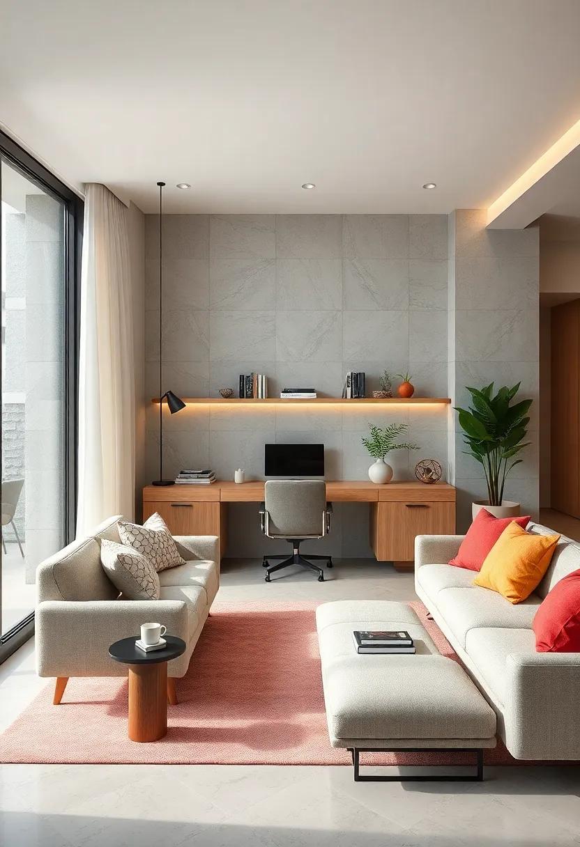 Floating Desk Designs Blending Seamlessly into Compact and Clutter-Free Workspaces