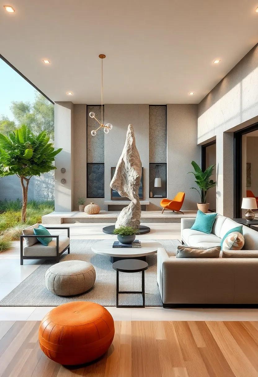 The Magical Intersection of Nature and Abstract Forms in Front Yard Sculptures