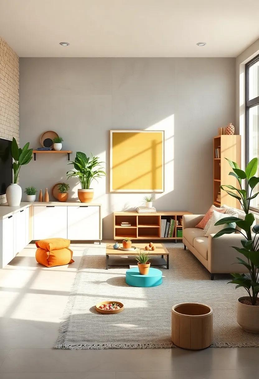 Designing a Space Where Children Can Move Freely and Transition Smoothly Between Activities