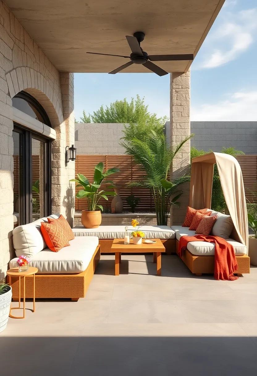 Luxury Patio Daybeds Equipped With Spacious Storage to Keep Blankets and Pillows Neatly Stowed