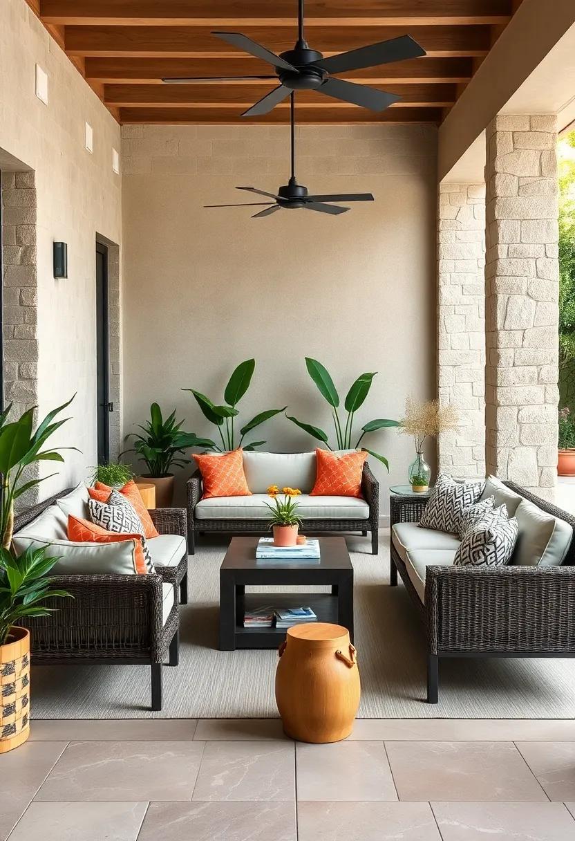 Natural Materials and Stylish Storage Features Elevate the Appeal of Contemporary Patio Furniture Sets
