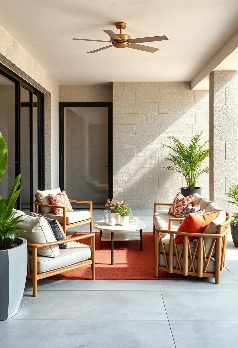 Urban Minimalist Storage-Integrated Patio Chairs That Maximize Both Style and Outdoor Tidiness