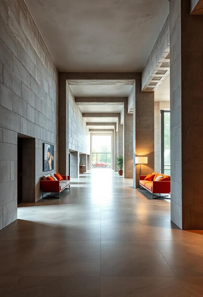 The Vibrant Colors of Autumn Leaves in a Narrow Woodland Path Stretching Into the Distance