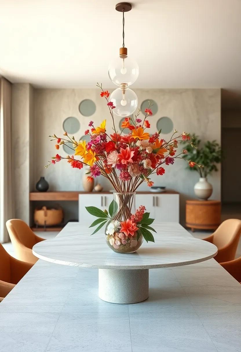 Japanese Ikebana Inspired Minimalist Floral Art Focused on Balance, Form, and Seasonal Elements