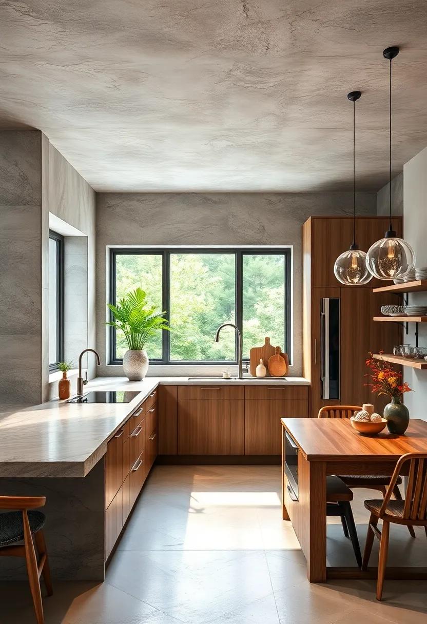 Creative Seating Arrangements Integrated Into Small Kitchen Islands