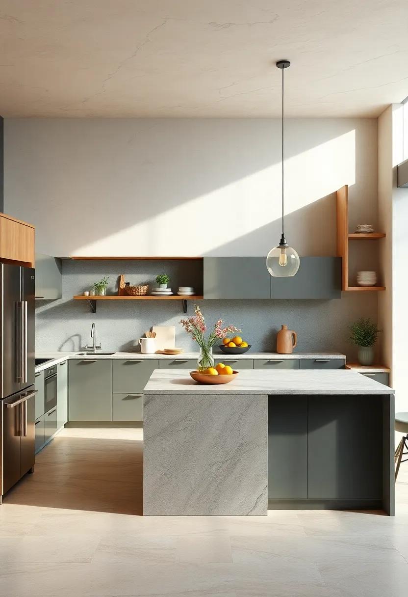 Flexible Modular Islands That Allow For Easy Rearrangement In Tight Kitchens