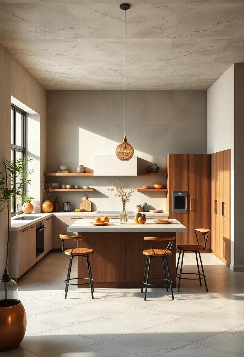 Using Contrasting Colors And Textures To Make Small Islands Stand Out Elegantly