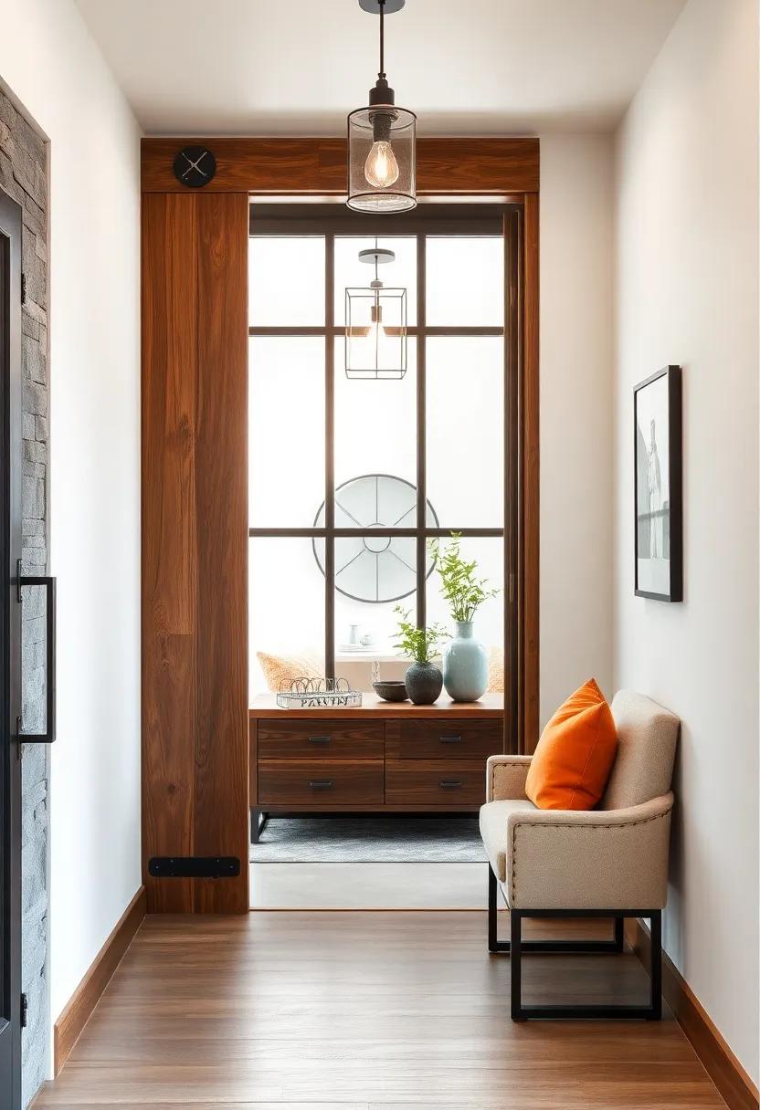 Rusted Iron Hinges and Handles Paired with Reclaimed Wood Slats Evoking Timeless Industrial Artisan Craftsmanship