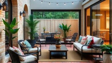 Timeless Elegance: Transform Your Patio with Herringbone Brick Flooring