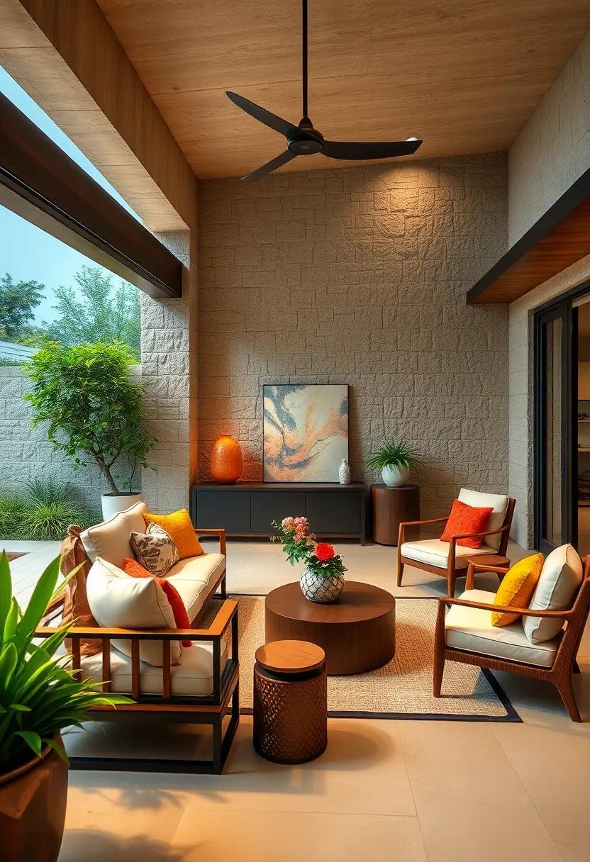 Elevate Your Backyard: Luxury Outdoor Spaces Featuring Textured Finishes