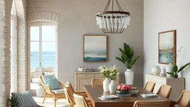 Seaside Serenity: Creating a Coastal Dining Room with Breezy Vibes