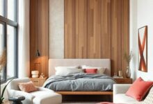 Embracing Soft Neutrals and Wood: Crafting a Warm, Modern Bedroom Style