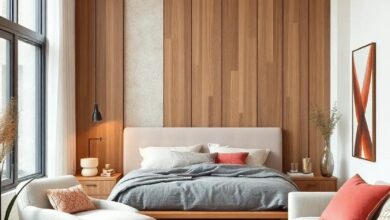 Embracing Soft Neutrals and Wood: Crafting a Warm, Modern Bedroom Style