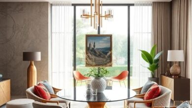 Elevate Elegance: Exploring Luxury Dining Rooms with Stunning Metallic Accents