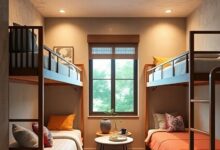 Maximizing Space and Comfort: Creative Shared Bunk Bed Room Layouts