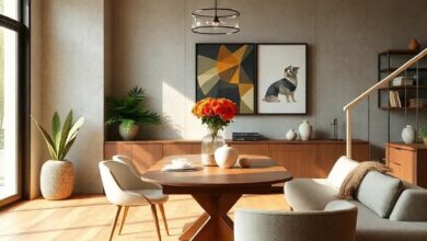 Warm Elegance: Transform Your Dining Space with Timeless Wooden Floors