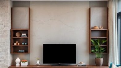 Transform Your Space: Stylish TV Wall Designs with Custom Cabinetry Solutions