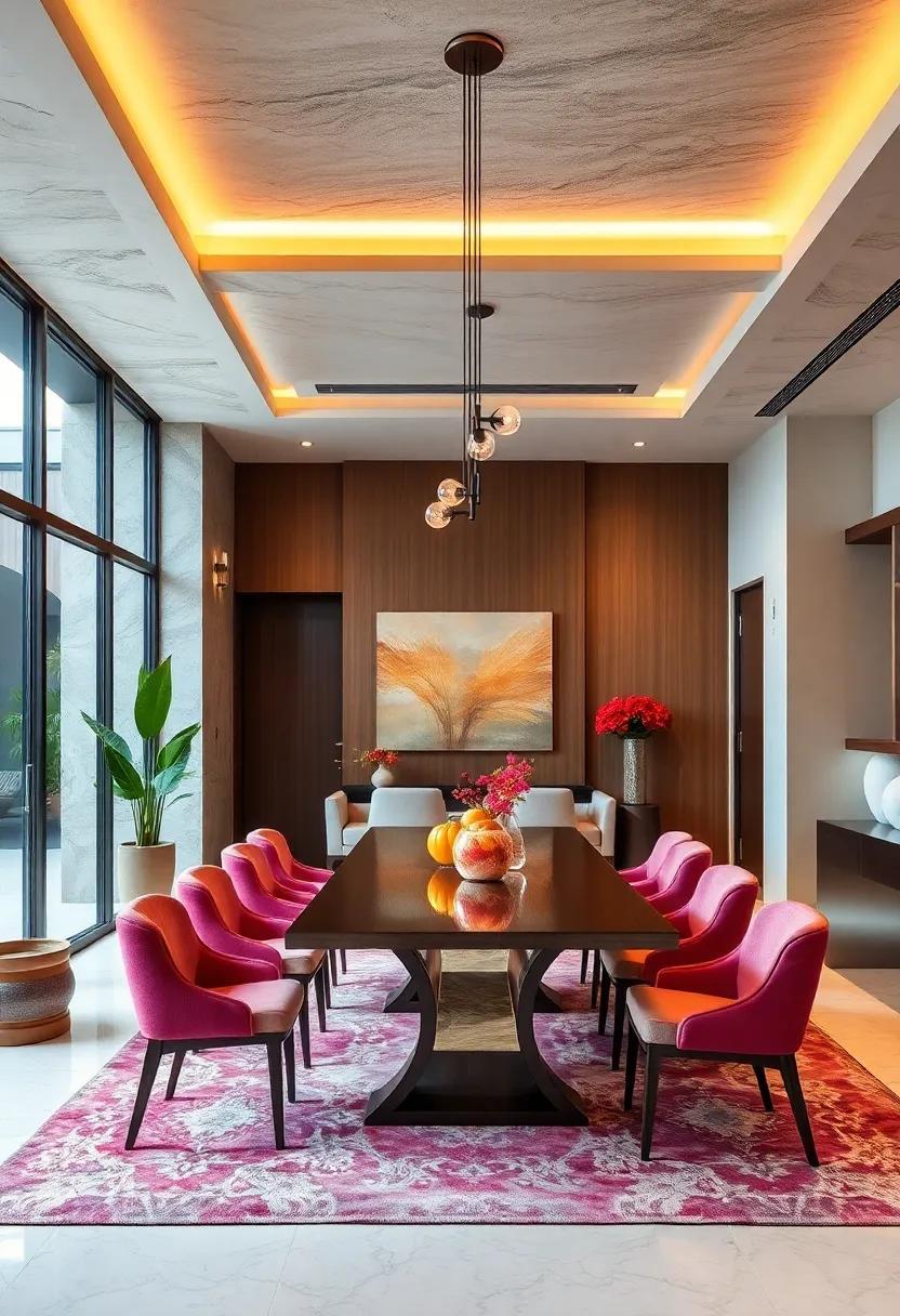 Elevate Your Space: Inspiring High-End Contemporary Dining Room Designs