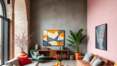 Vibrant Harmony: Exploring Eclectic Color Combinations for Unique Rooms