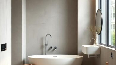 Serene Spaces: Embracing Zen-Inspired Minimalist Bathroom Decor Elegance