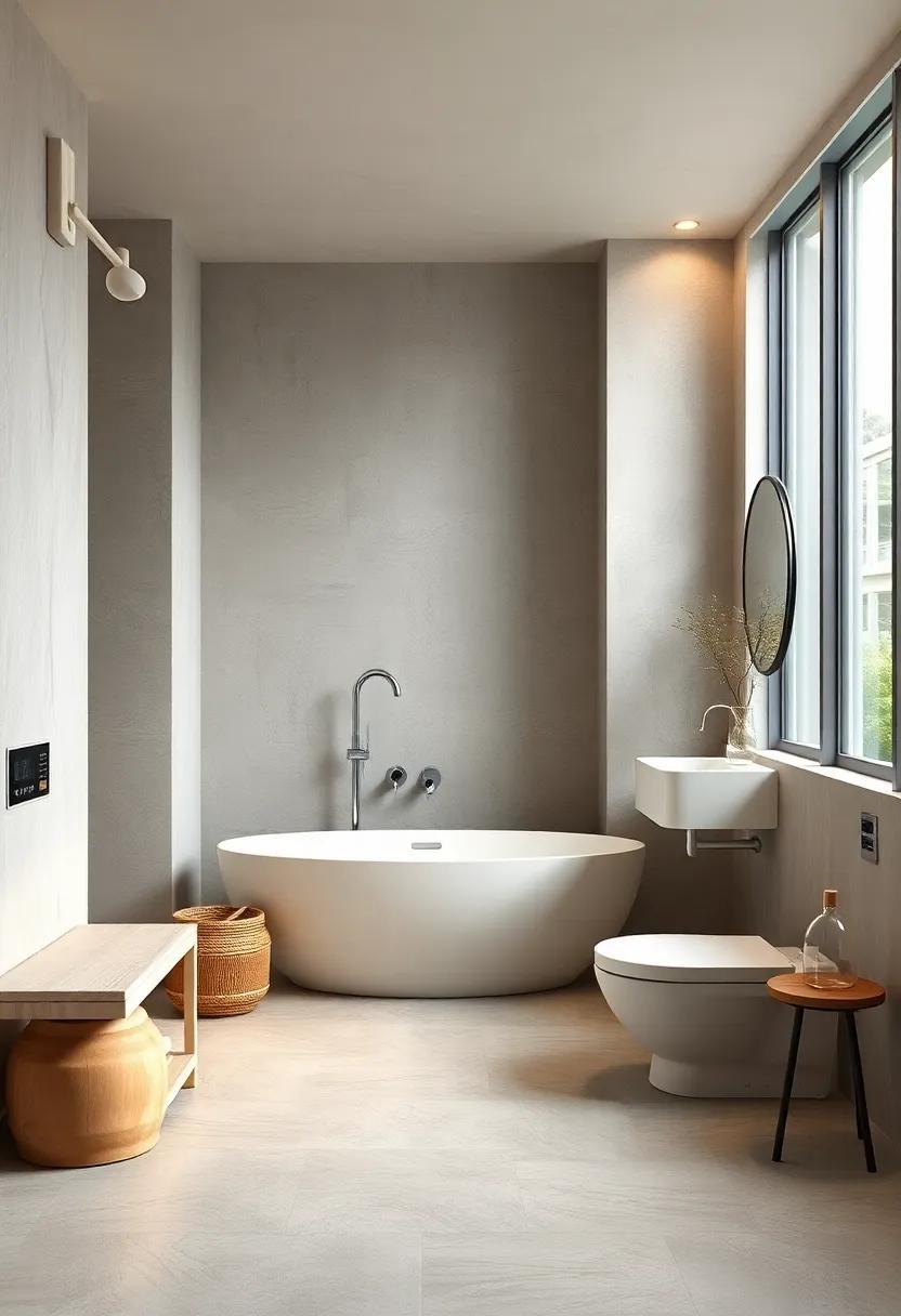 Serene Spaces: Embracing Zen-Inspired Minimalist Bathroom Decor Elegance