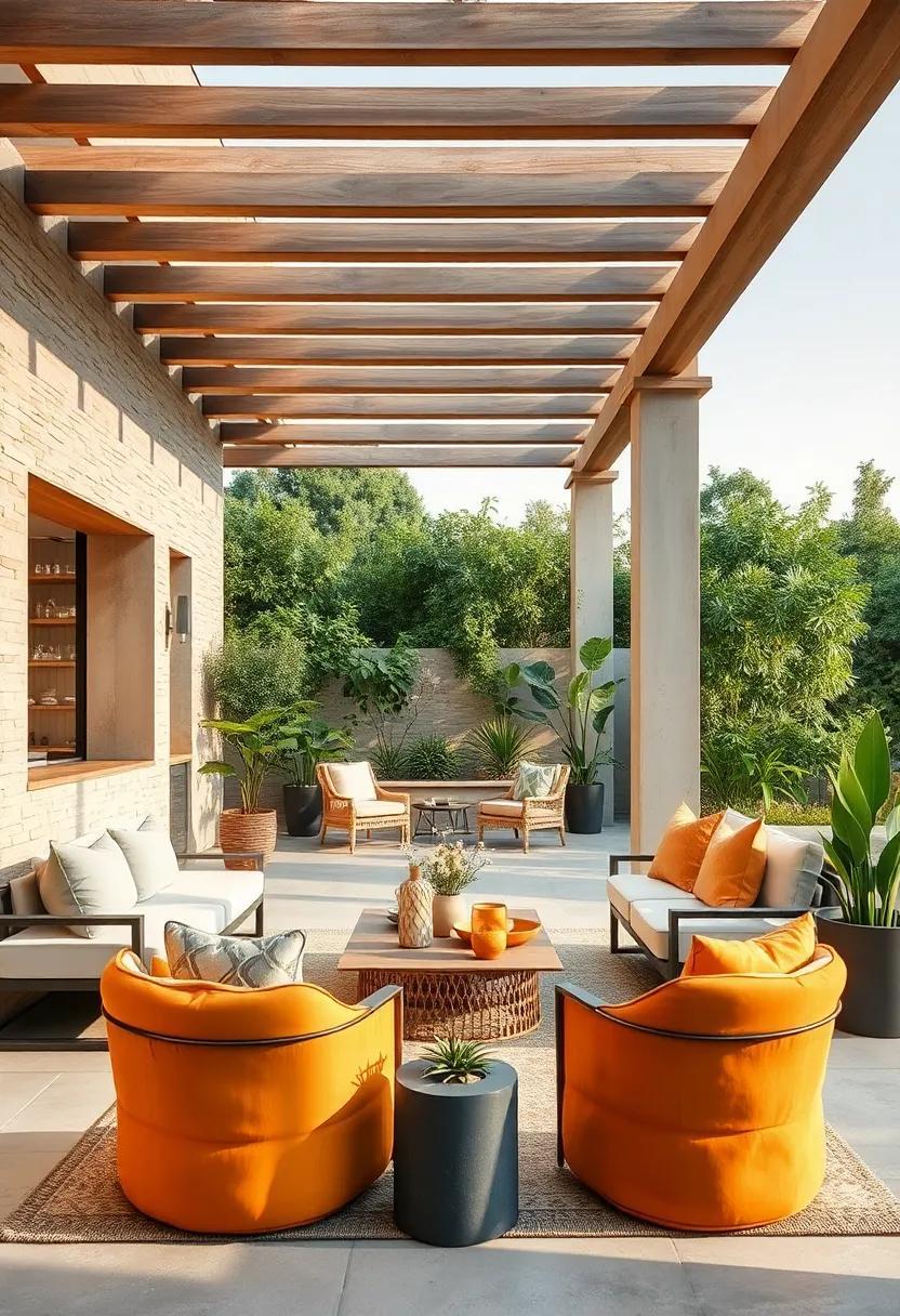 Embracing Nature: Crafting Biophilic Outdoor Spaces with Pergolas